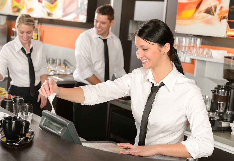 Equipo de restaurante con sistema integrado